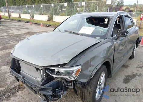 2025 Audi Q3 Premium 45 Tfsi S Line Quattro Tiptronic from USA, damaged, VIN WA1DECF39S1056659